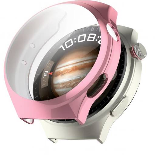 Foto - Szilikon borítás a Huawei Watch 4 Pro készülékhez - Rózsaszín