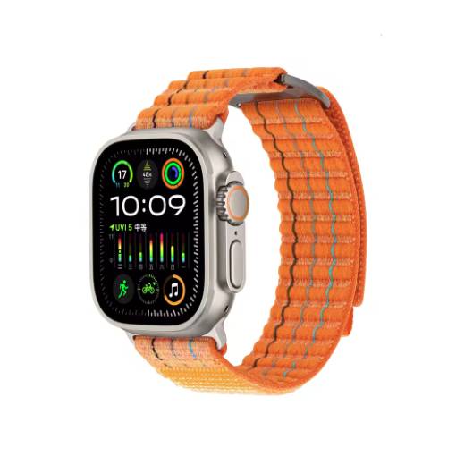 Foto - eses Alpine húzás Apple Watch-hoz - Narancs 38mm, 40mm, 41mm