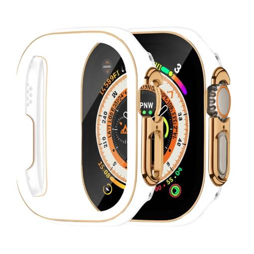 Foto - Védőborítás Apple Watch Ultra készülékhez - Fehér arany, 49 mm