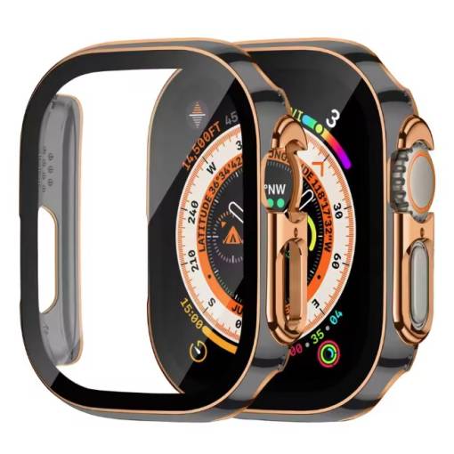 Foto - Védőborítás Apple Watch Ultra készülékhez - Fehér fekete, 49 mm