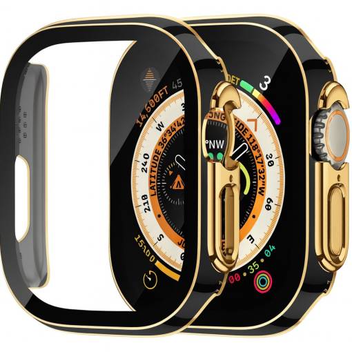 Foto - Védőborítás Apple Watch Ultra készülékhez - Fehér fekete, 49 mm