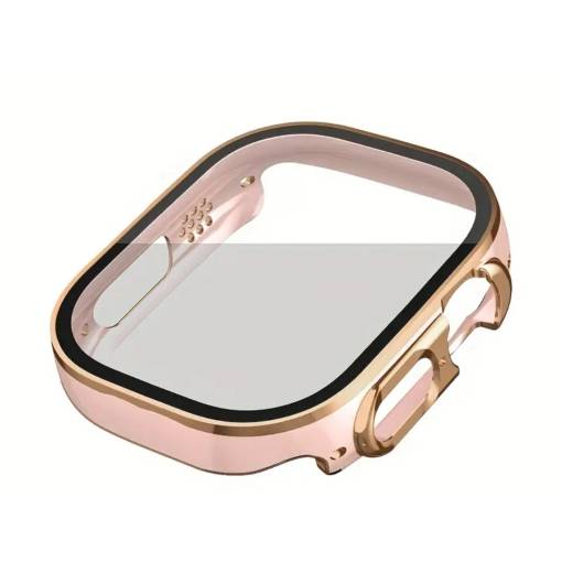 Foto - Védőborítás Apple Watch Ultra készülékhez - Arany rózsaszín, 49 mm