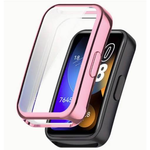 Foto - Szilikon borítás a Huawei 8 - Rózsaszín