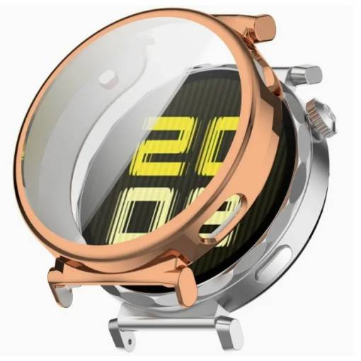 Foto - Szilikon borítás a Huawei Watch GT5 41mm - Méz rózsaszín