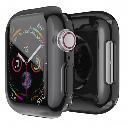 Foto - Szilikon borítás a Apple Watch 10 42 mm - Sötétszürke