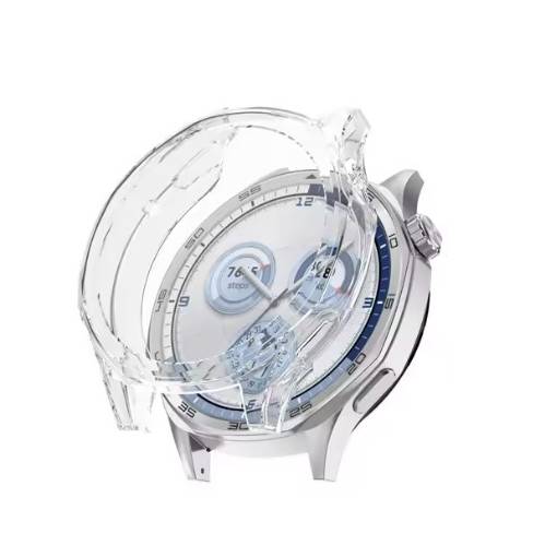 Foto - Szilikon borítás a Huawei Watch GT5 46 mm - Átlátszó