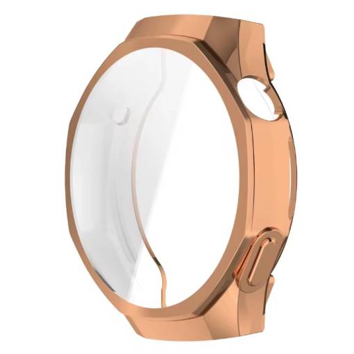 Foto - Szilikon borítás a Huawei Watch GT5 Pro 46 mm - Arany rózsaszín