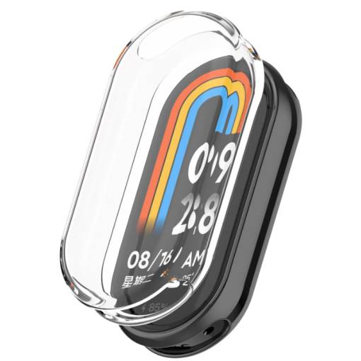 Foto - Silikonový kryt pro Xiaomi Smart Band 8 - Átlátszó