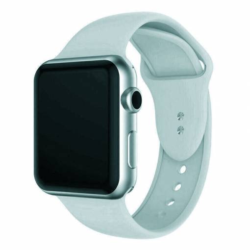 Foto - eses Silikonový řemínek pro Apple Watch - Zelený S, M, L, 42mm/44mm/45mm/49mm
