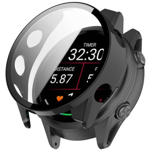 Foto - Garmin Forerunner 570 védőburkolat - Fekete, 47 mm