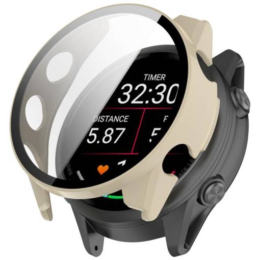 Foto - Garmin Forerunner 570 védőburkolat - Bézs, 47 mm