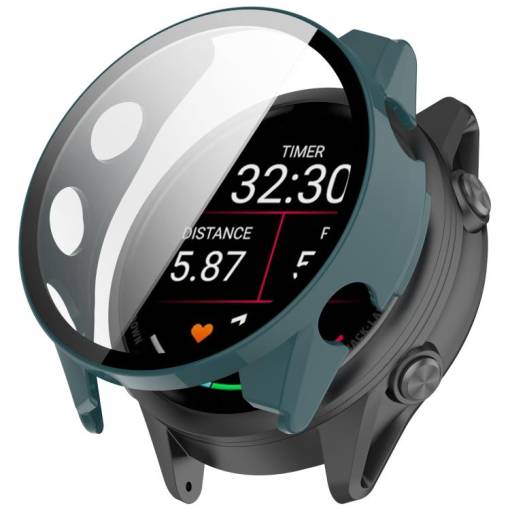 Foto - Garmin Forerunner 570 védőburkolat - Zöld, 47 mm