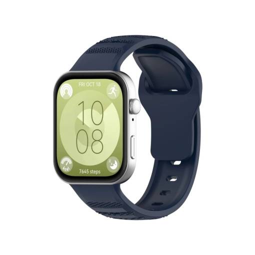 Foto - eses Szilikon szíj Huawei Watch Fit 3, 4 és 4 Pro okosórákhoz - Bézs