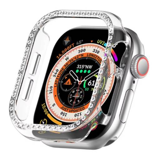 Foto - Védőkeret Apple Watch 10-hez, 46 mm - Átlátszó