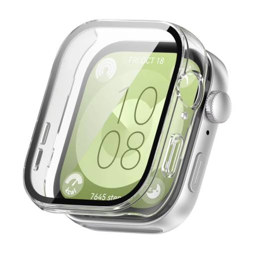 Foto - Védőburkolat Huawei Watch Fit 4-hez - Átlátszó