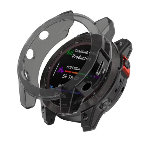 Foto - Silikon keret Garmin Forerunner 45 - Fekete