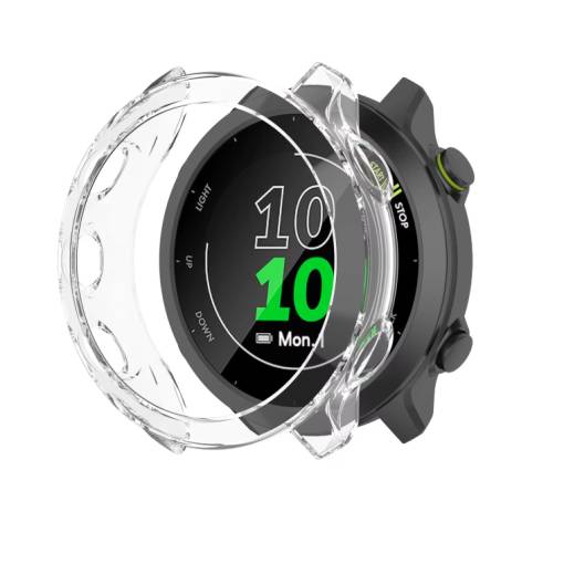 Foto - Silikon keret Garmin Forerunner 45 - Fekete