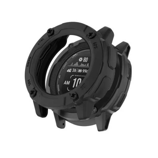 Foto - Silikon keret Garmin Instinct 2X-hez - Fekete