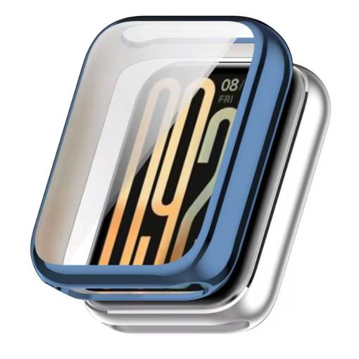 Foto - Silikon tok a Xiaomi Smart Band 10 Pro-hoz - Kék