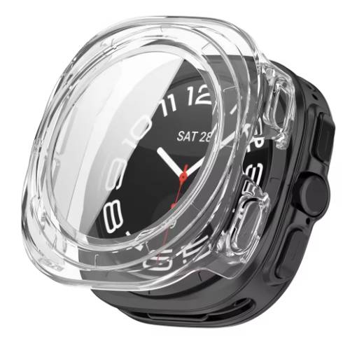 Foto - Védőburkolat a Samsung Galaxy Watch Ultra2 47 mm-hez - Átlátszó