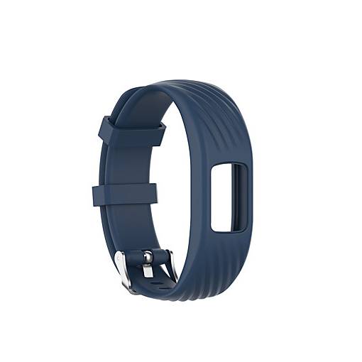 Foto - eses Szilikon szíj Garmin VivoFit 4-hez - S méret, sötétkék