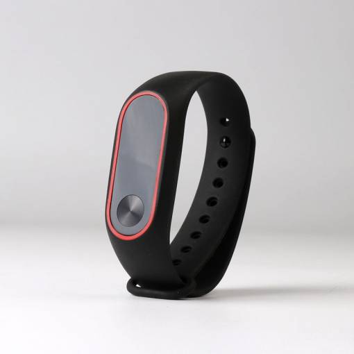 Foto - eses Náramek černo červený pro Xiaomi Mi Band 2