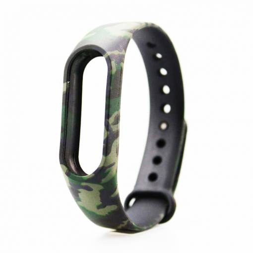Foto - eses Wristband for Xiaomi Mi Band 2 - Zöld terepszínű