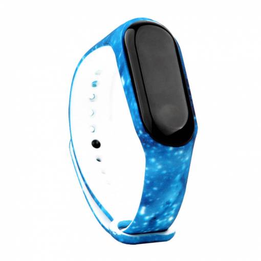 Foto - eses Náramek pro Xiaomi Mi Band 3 a Xiaomi Mi Band 4 - Modrý