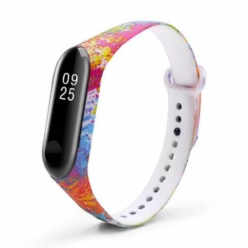 Foto - eses Karkötő Xiaomi Mi Band 3 és Xiaomi Mi Band 4 készülékekhez - Graffiti