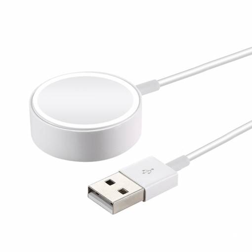 Foto - USB mágneses töltő Apple Watchhoz 1 méter - Series 1, 2, 3, 4, 5, 6, 7, 8, SE, Ultra