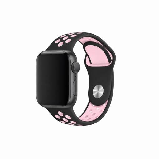 Fekete-rózsaszín, S, M, L - 42mm, 44mm, 45mm, 49mm