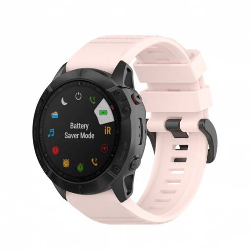 Foto - eses Sport szilikon szíj Garminhoz - Világos rózsaszín, QuickFit 26 mm