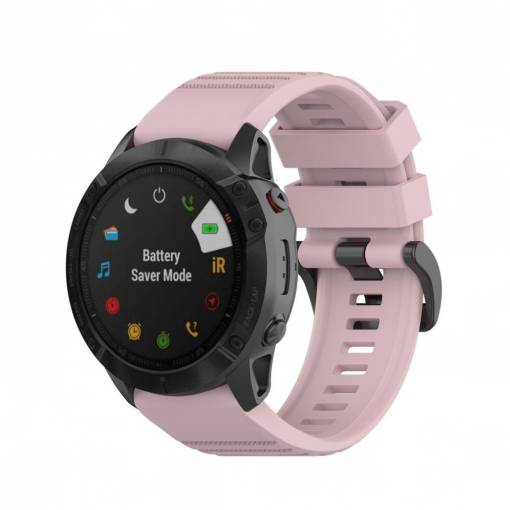 Foto - eses Sport szilikon szíj Garminhoz - Rózsaszín, QuickFit 26 mm