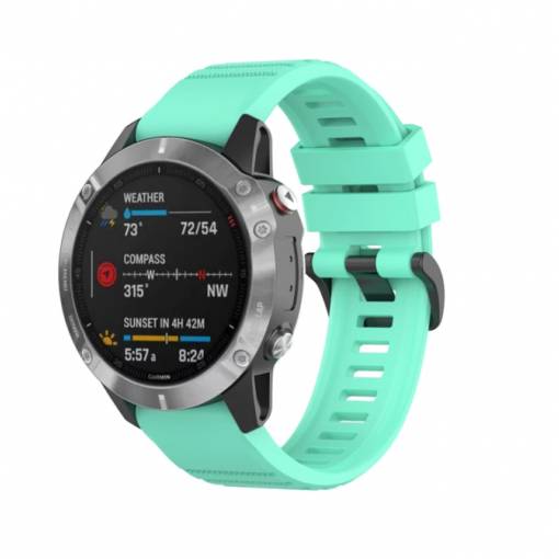 Foto - eses Sport szilikon szíj Garminhoz - Mint, QuickFit 22 mm