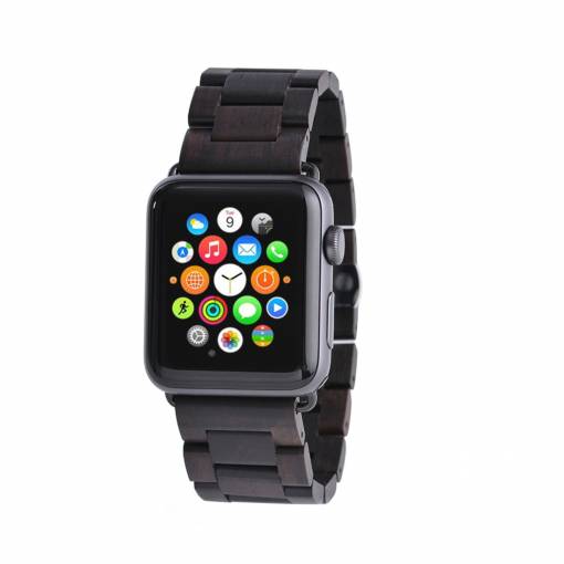 Foto - eses Apple Watch faszíj - Fekete 42mm, 44mm, 45mm, 49mm