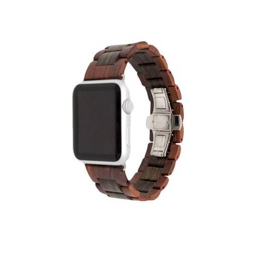 Foto - eses Fa óraszíj Apple Watchhoz - Barna 42mm, 44mm, 45mm, 49mm