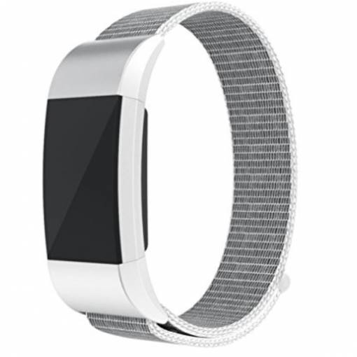 Foto - eses Nylonový řemínek pro Fitbit Charge 2 - Šedý